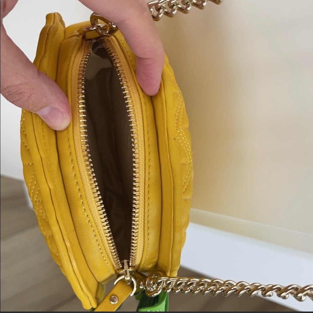Kate Spade Wing It Pineapple🍍kitsch cruise Tropical Crossbody Beach Tiki 🦄RARE🦄 - Picture 7 of 7